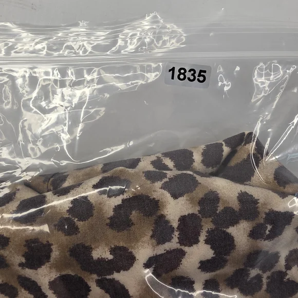 American Eagle Outfitters Leopard Print Wide Leg Pants - Brown - Picture 15 of 15